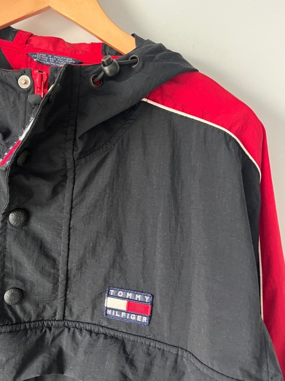 Tommy Hilfiger Pullover Windbreaker | Packable | Gorpcore
